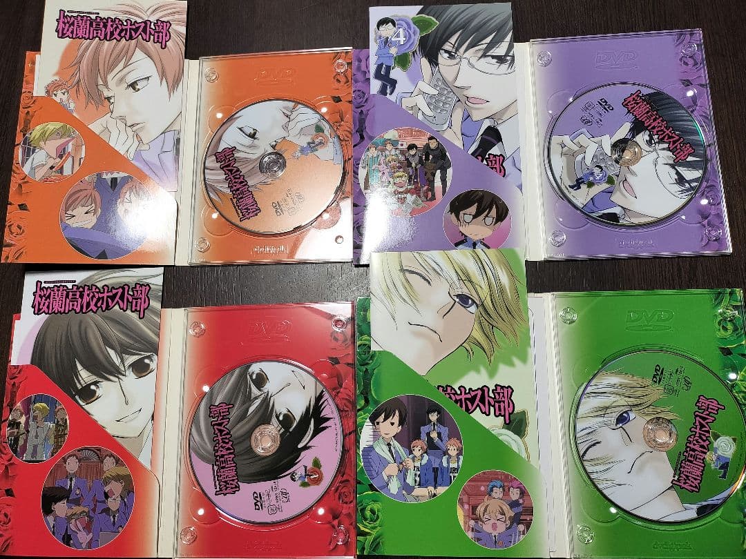 【初回限定版】桜蘭高校ホスト部 DVD全9巻