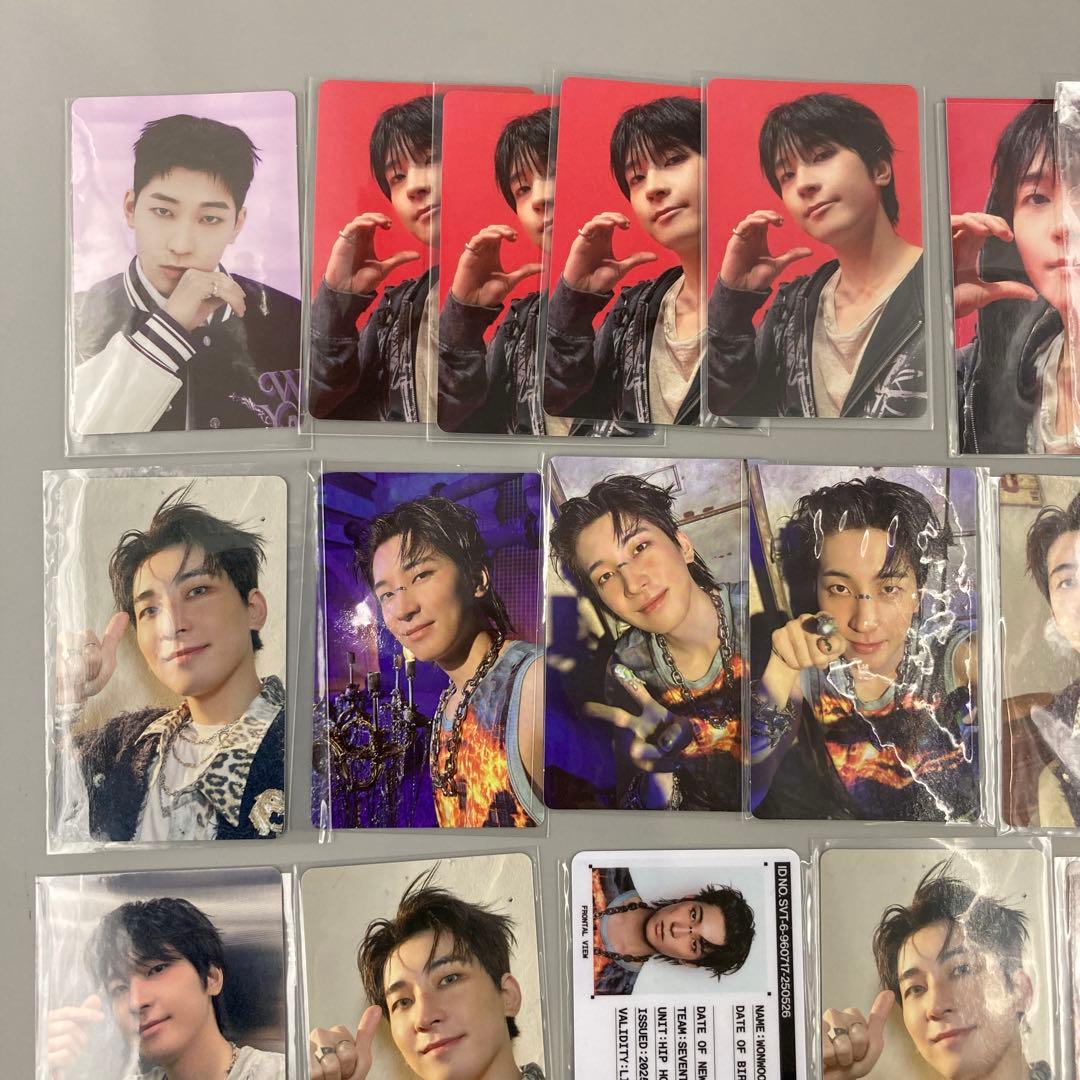★SEVENTEEN HAPPY BURSTDAY ウォヌ トレカ　まとめ売り