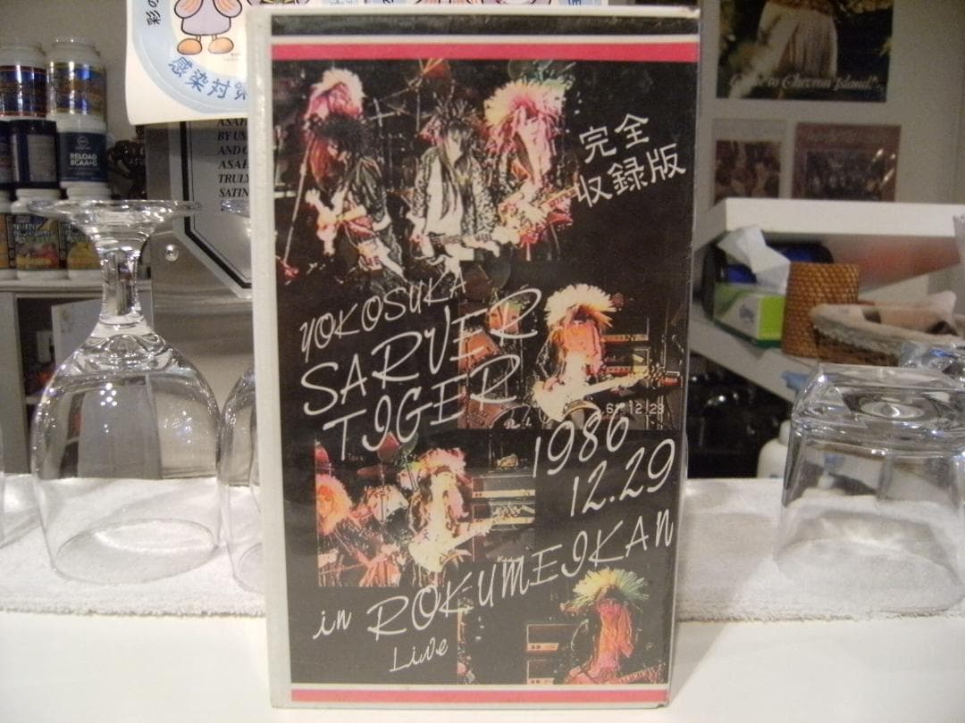 X JAPAN HIDE  鹿鳴館 ライブ 横須賀サーベルタイガー ビデオ