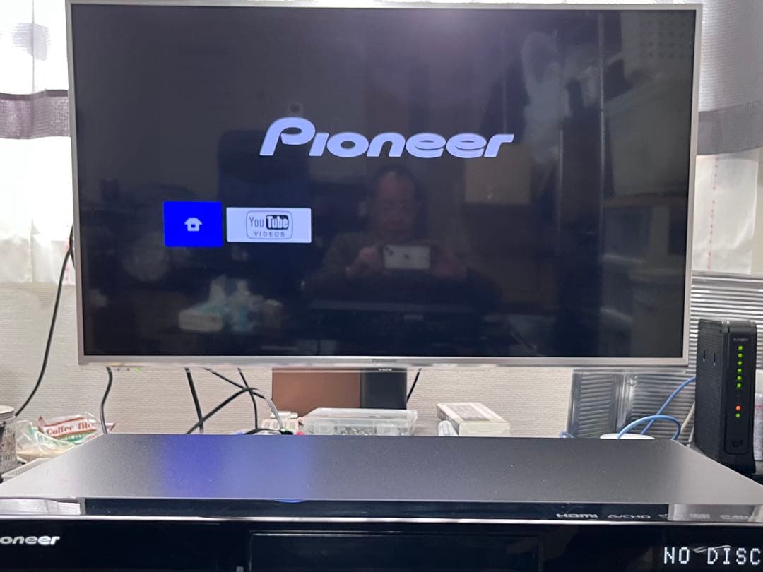 リモコン付　上級モデル　パイオニア　ブルーレイプレイヤー　BDP-LX53