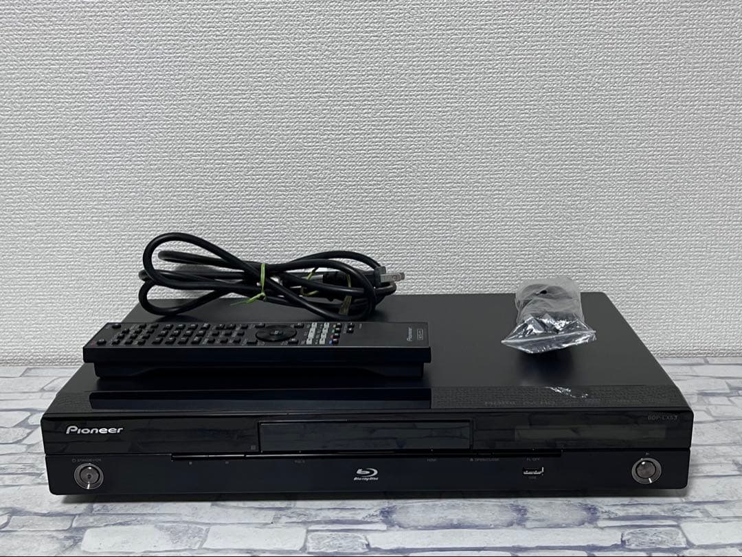 リモコン付　上級モデル　パイオニア　ブルーレイプレイヤー　BDP-LX53