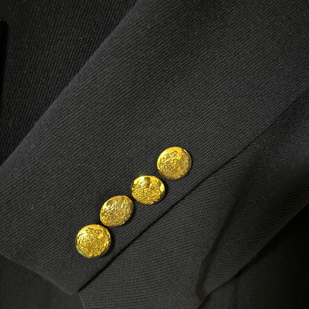 ネイビー 金ボタン　テーラードジャケット