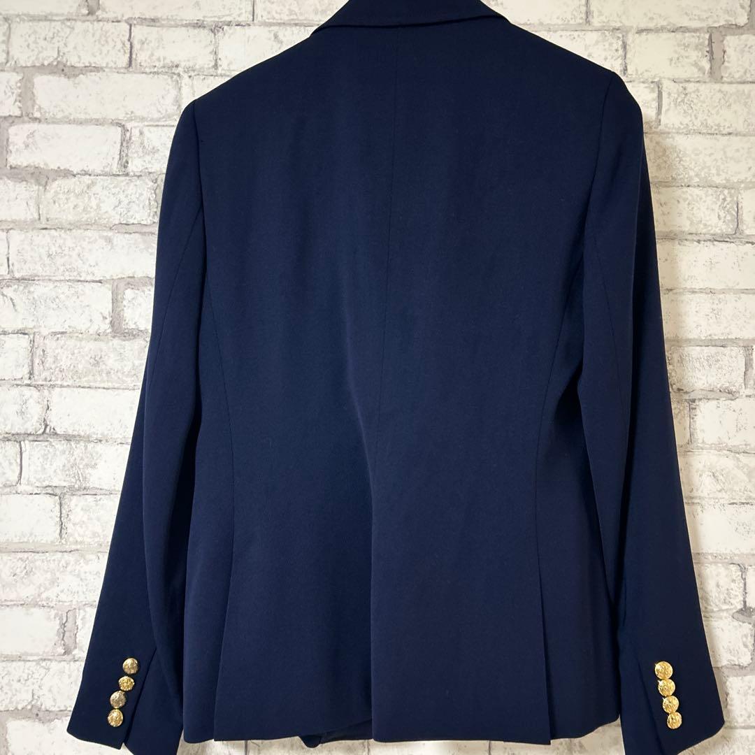 ネイビー 金ボタン　テーラードジャケット