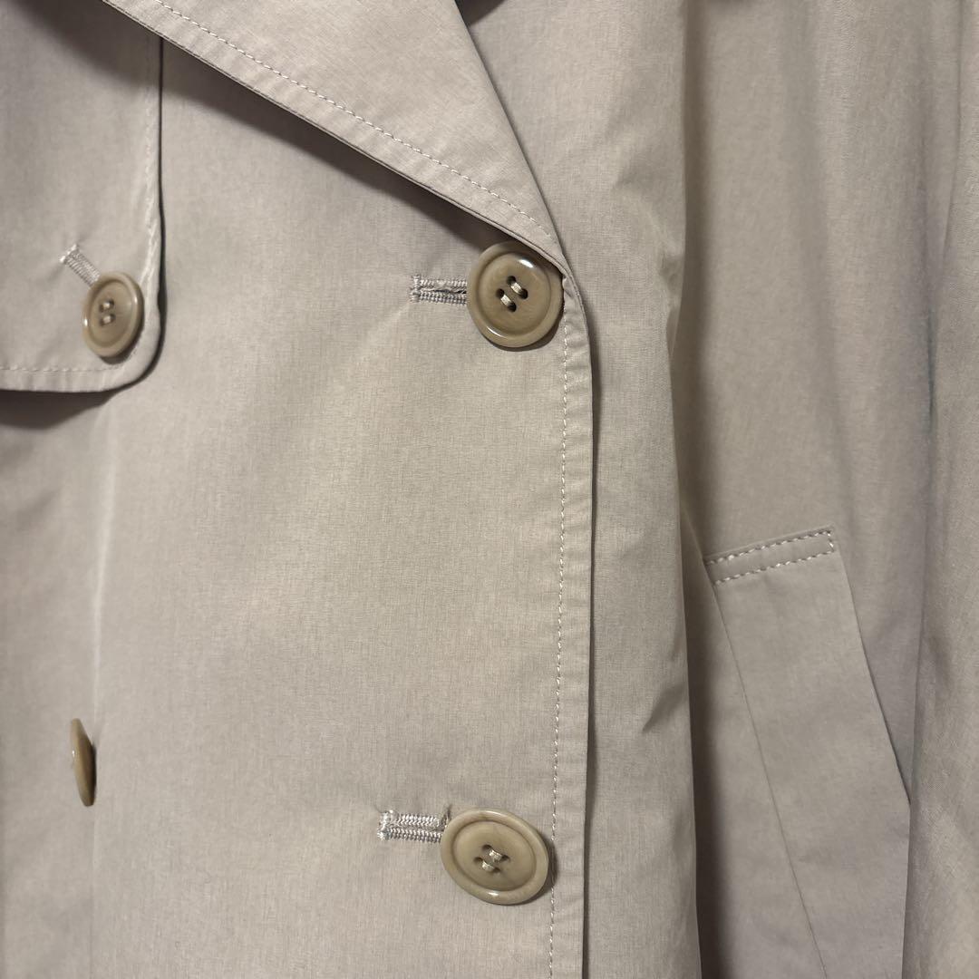 美品 23SS Peポプリンオーバーショートコート　イエナ IENA トレンチ