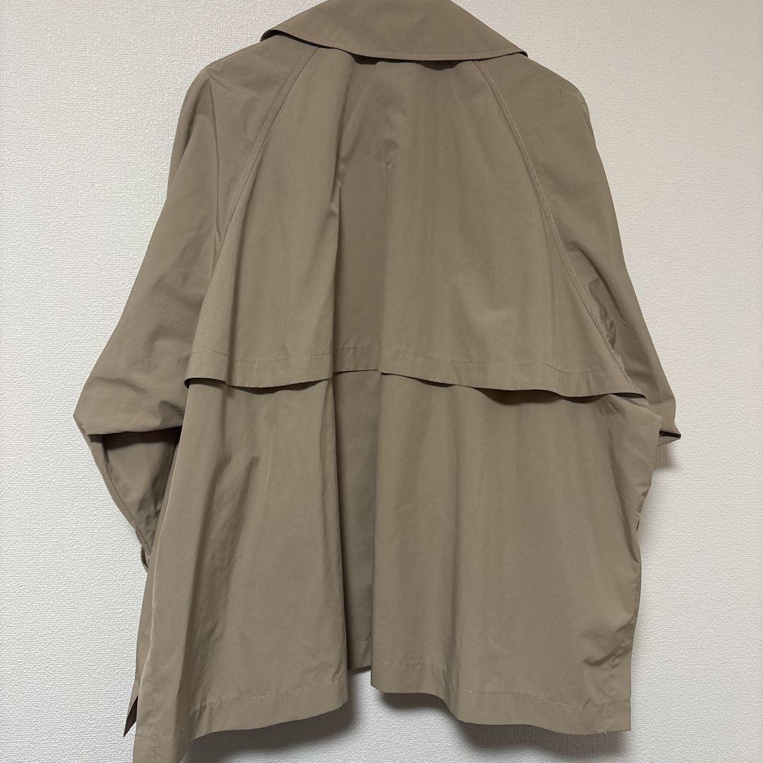 美品 23SS Peポプリンオーバーショートコート　イエナ IENA トレンチ