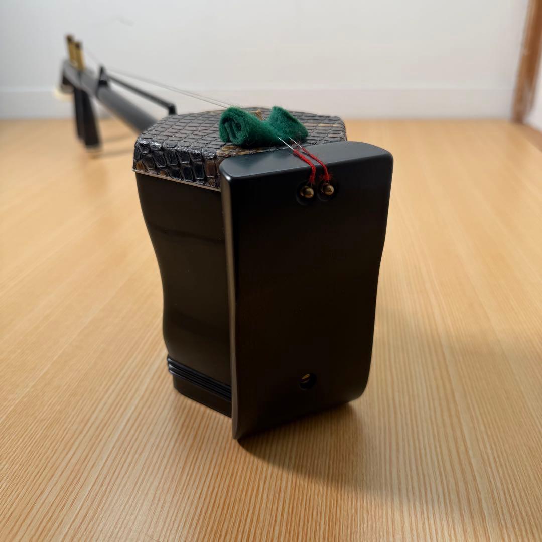 極上品　天華楽器　天華之韻　二胡　黒檀六角形