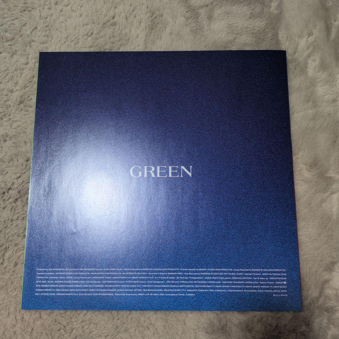 B'z GREEN レコード 特典付き