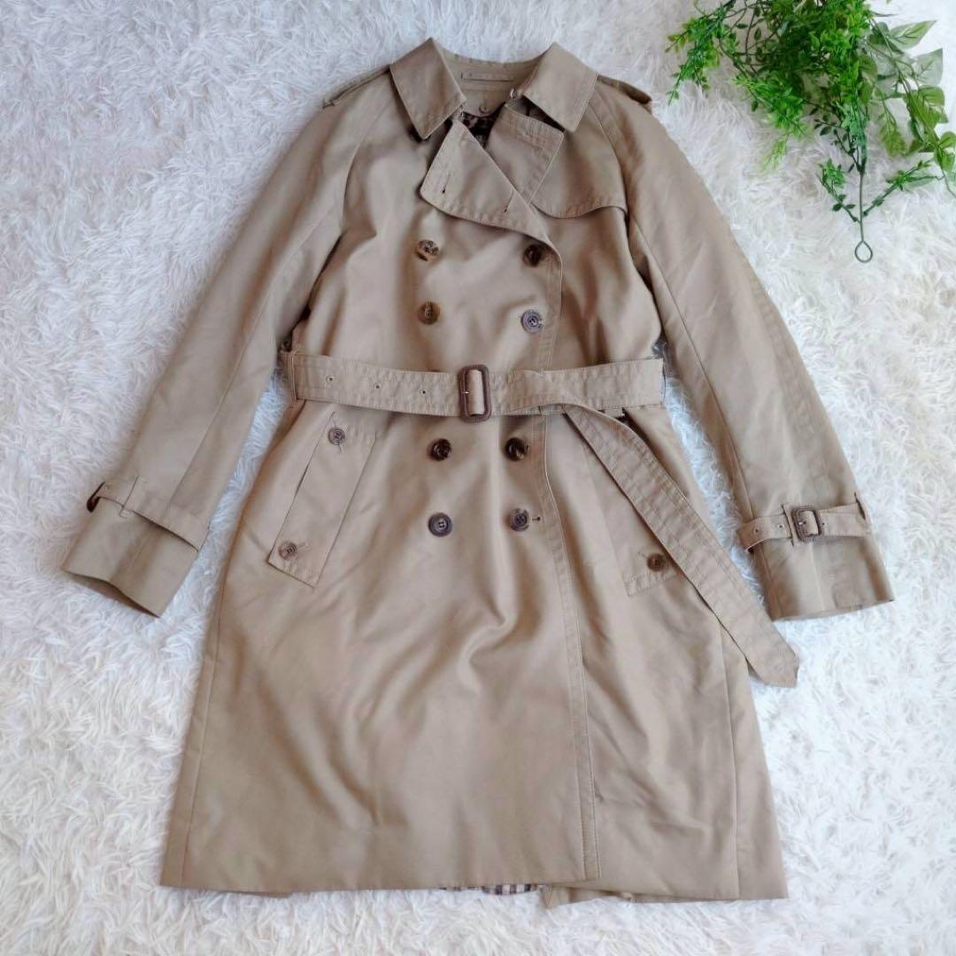 ◾︎極美品◾︎ アクアスキュータム トレンチコート ライナー 2way レオパード