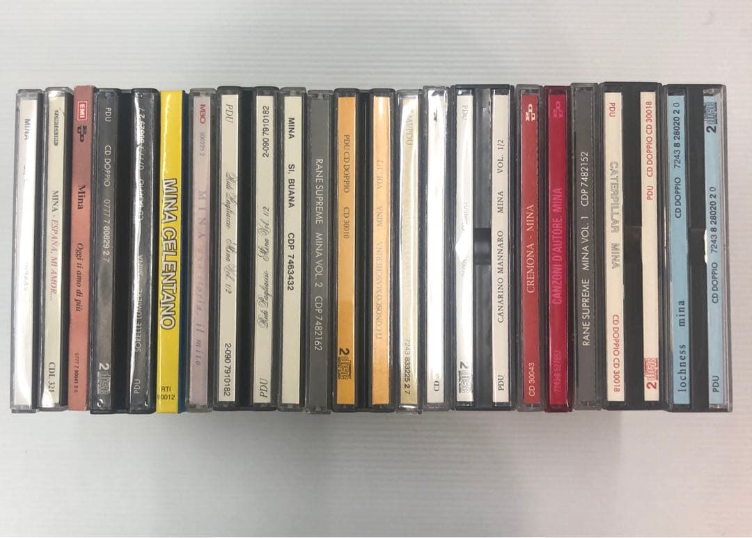 Mina Mazzini ミーナ・マッツィーニ 輸入盤 CD18枚まとめて 洋楽