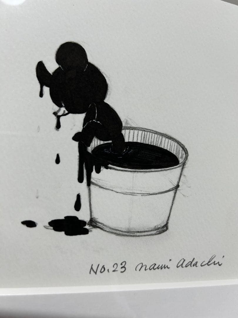 アート 原画 ◎くまのがっこう◎あだちなみ◎複製原画