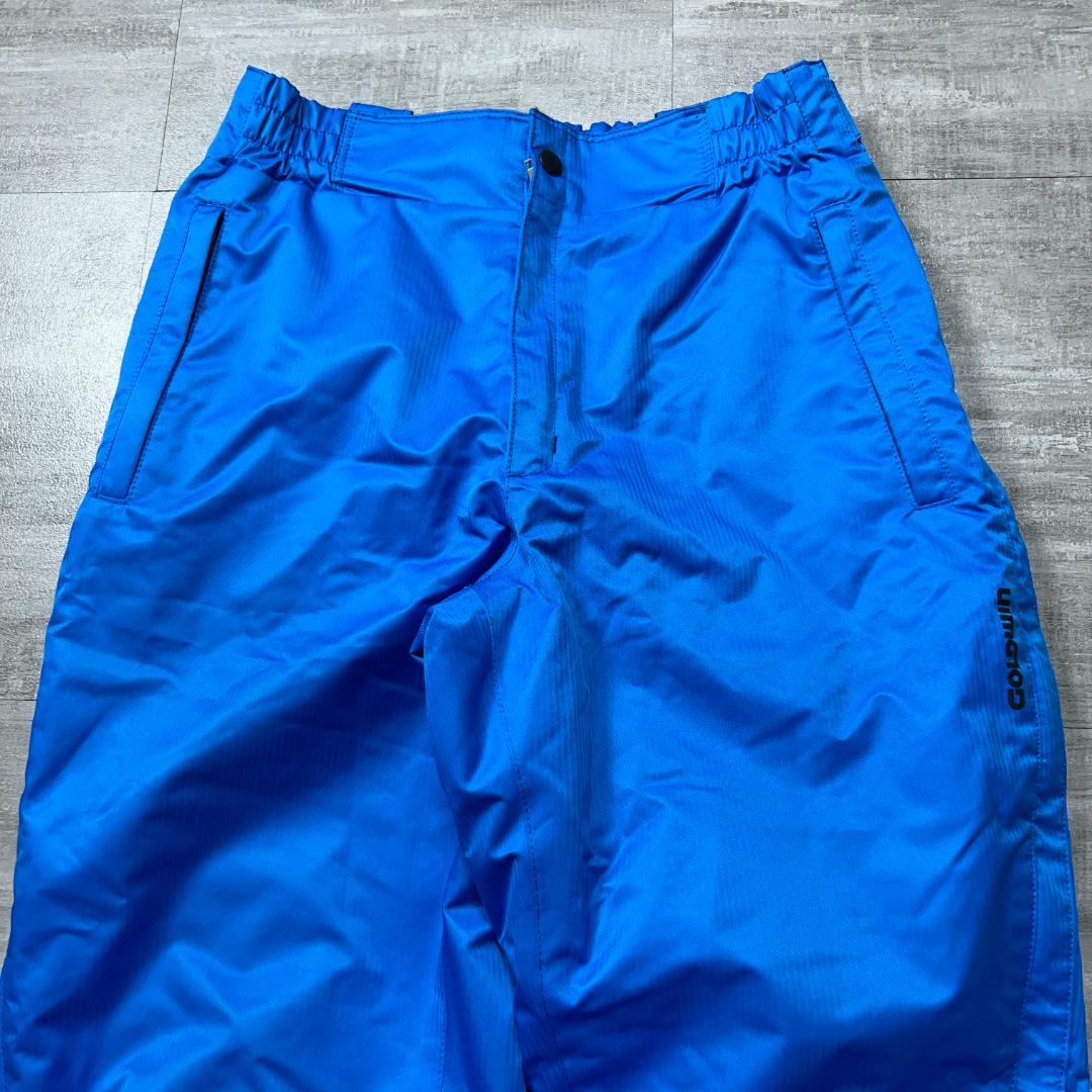 スウェーデン代表モデル★ GOLDWIN サイドフルオープン スキーウェア 青