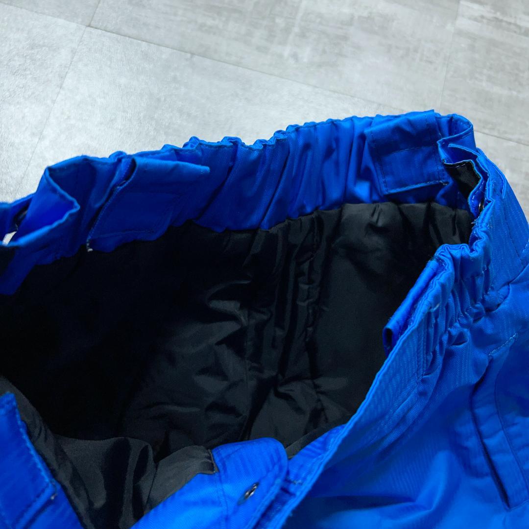 スウェーデン代表モデル★ GOLDWIN サイドフルオープン スキーウェア 青