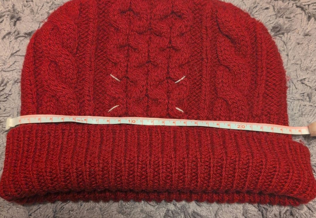 MAISON MARTIN MARGIELA マルタンマルジェラニットキャップ赤