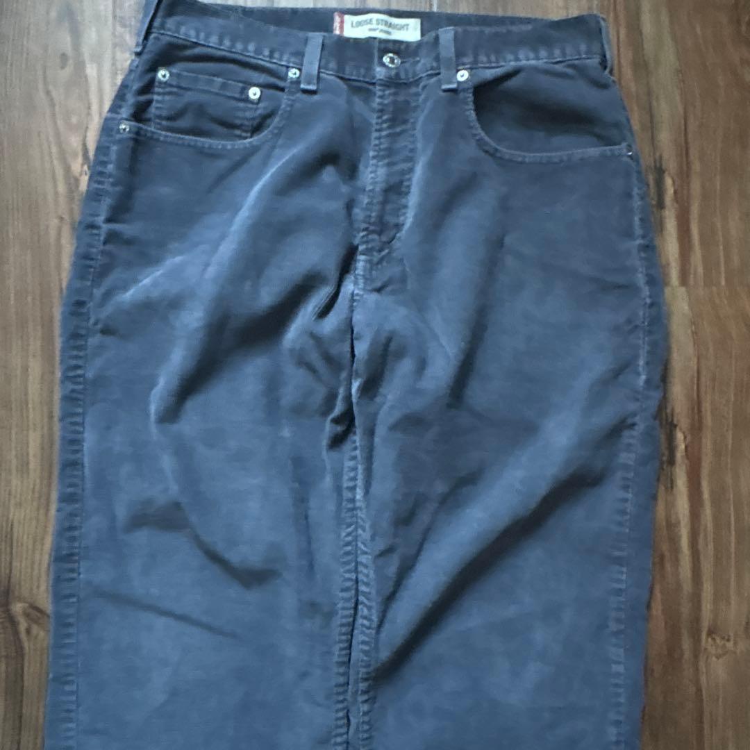 levi's569 00s コーデュロイルーズパンツ　w33 メキシコ製