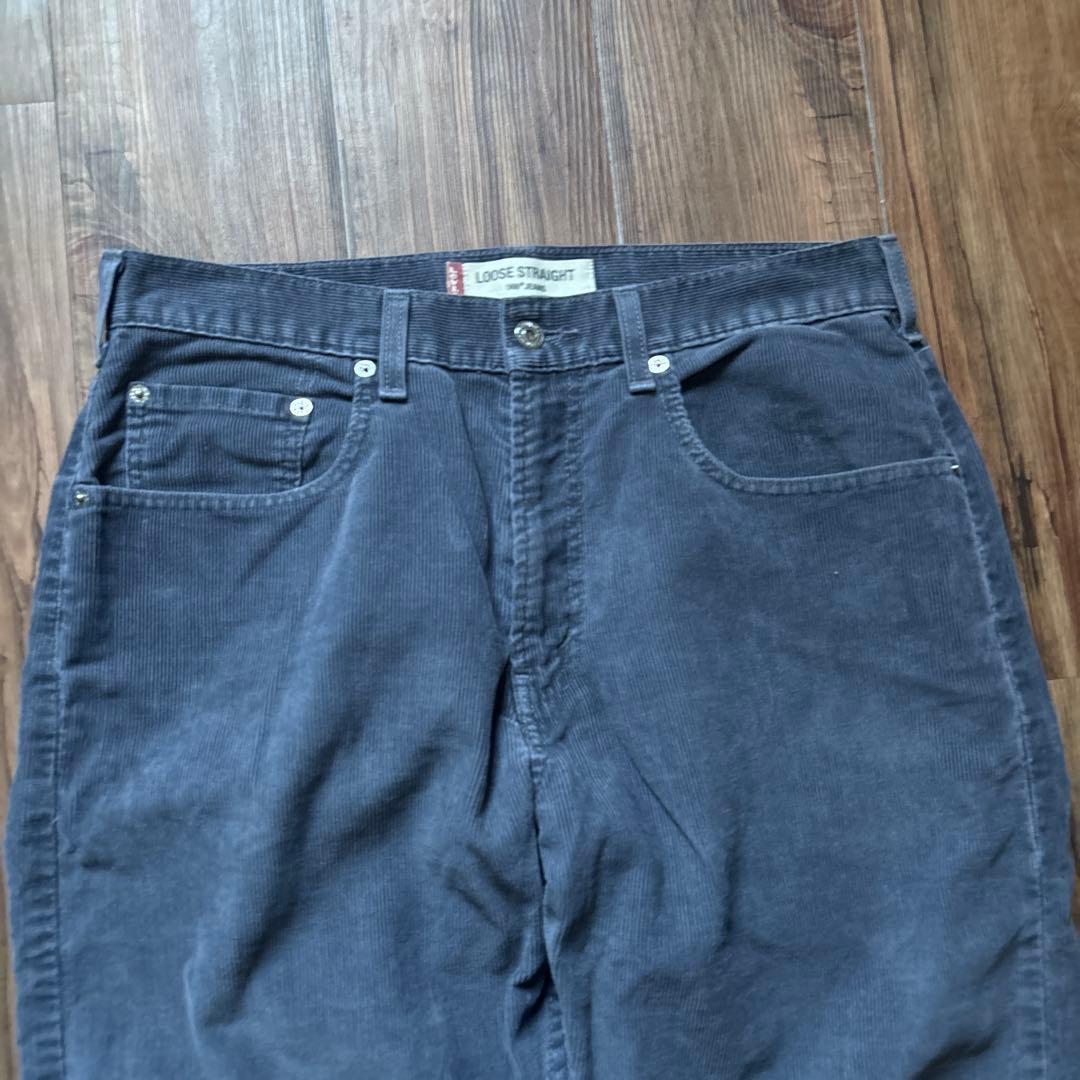 levi's569 00s コーデュロイルーズパンツ　w33 メキシコ製
