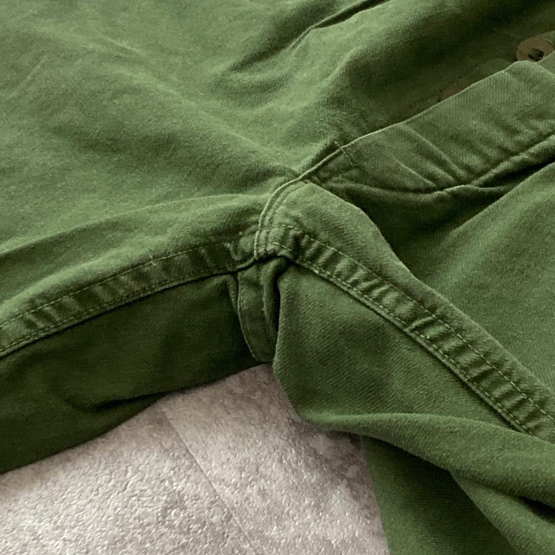 70s スウェーデン軍 実物 ユーティリティパンツ カーキ Size C48
