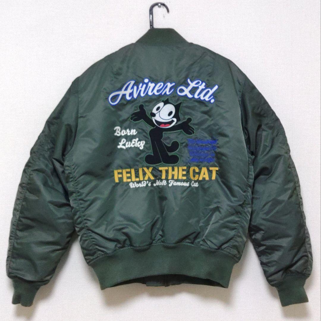 AVIREX×FELIX THE CAT MA-1 限定コラボ【SAGE★L】