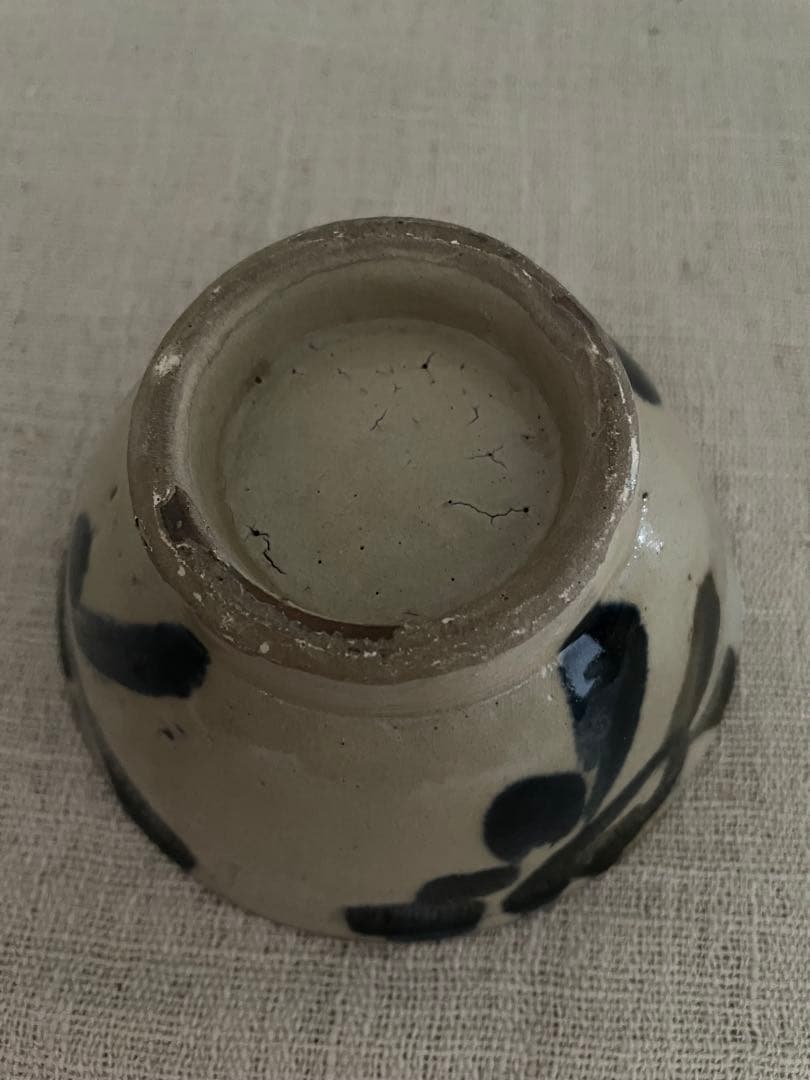 沖縄　古い壺屋焼　マカイ