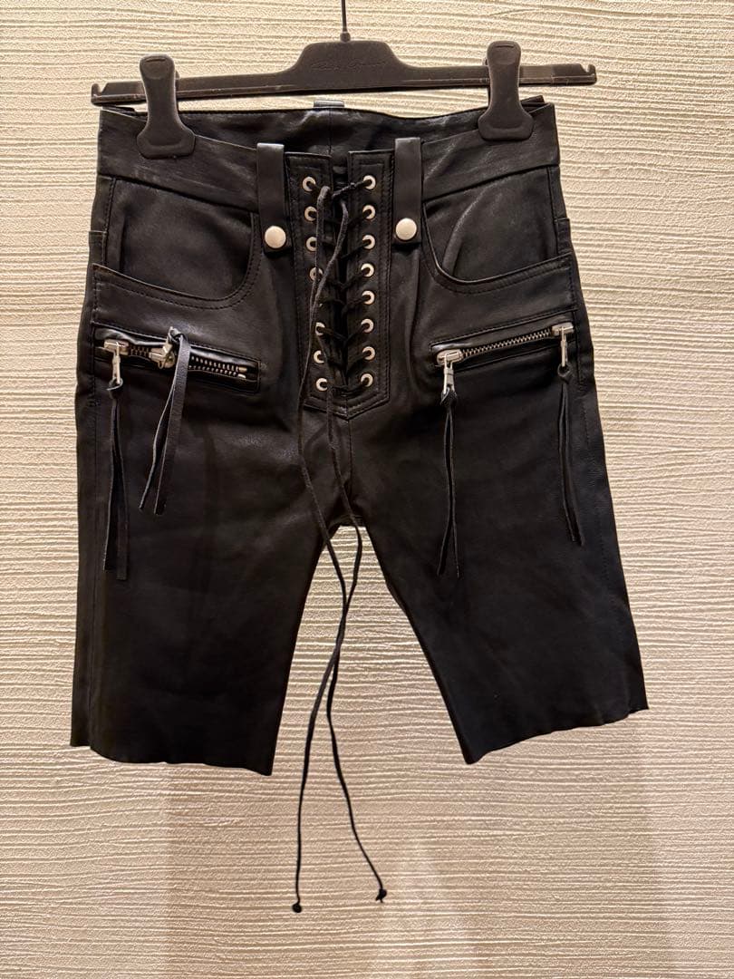 BEN TAVERNITI UNRAVEL PROJECT レザー　ショーツ