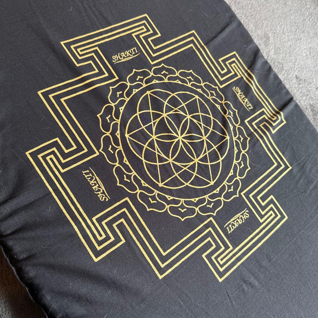 か*こ様 【未使用に近い】シャクティマット　ブラック　ピロー付き