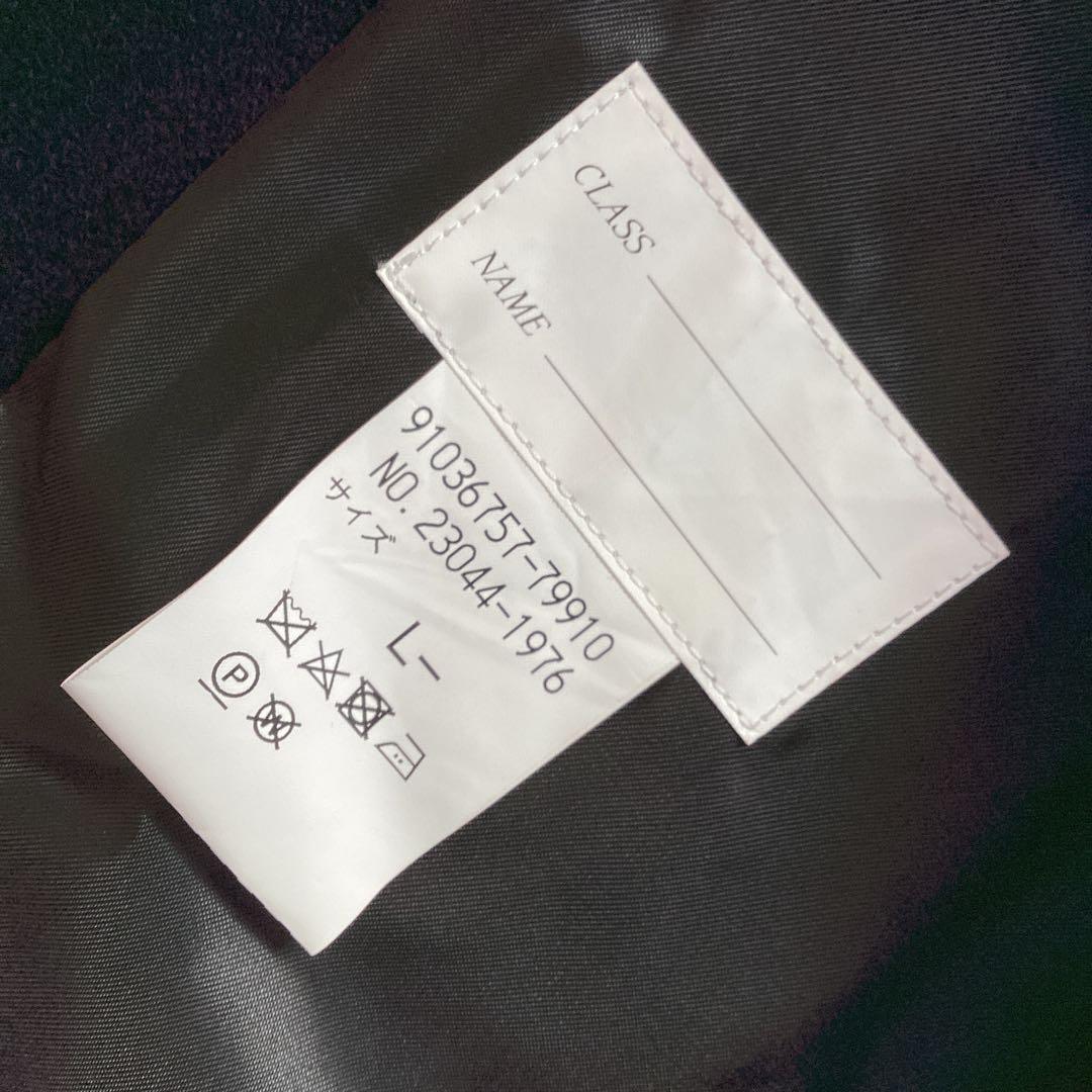 【在庫限り】ダッフルコート スクールコート 紺　Ｌ　メンズ　23044NIKKE