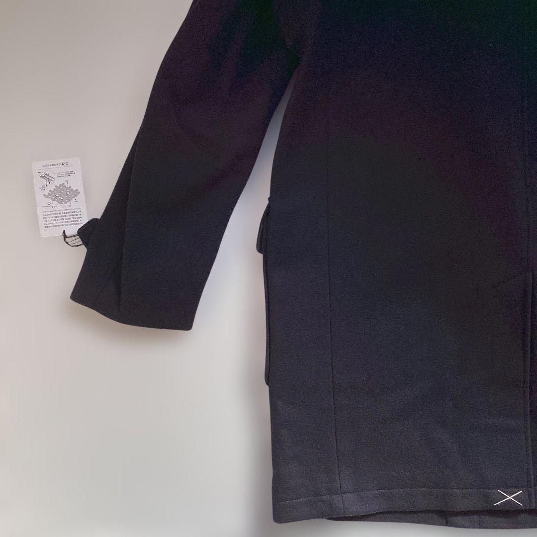 【在庫限り】ダッフルコート スクールコート 紺　Ｌ　メンズ　23044NIKKE