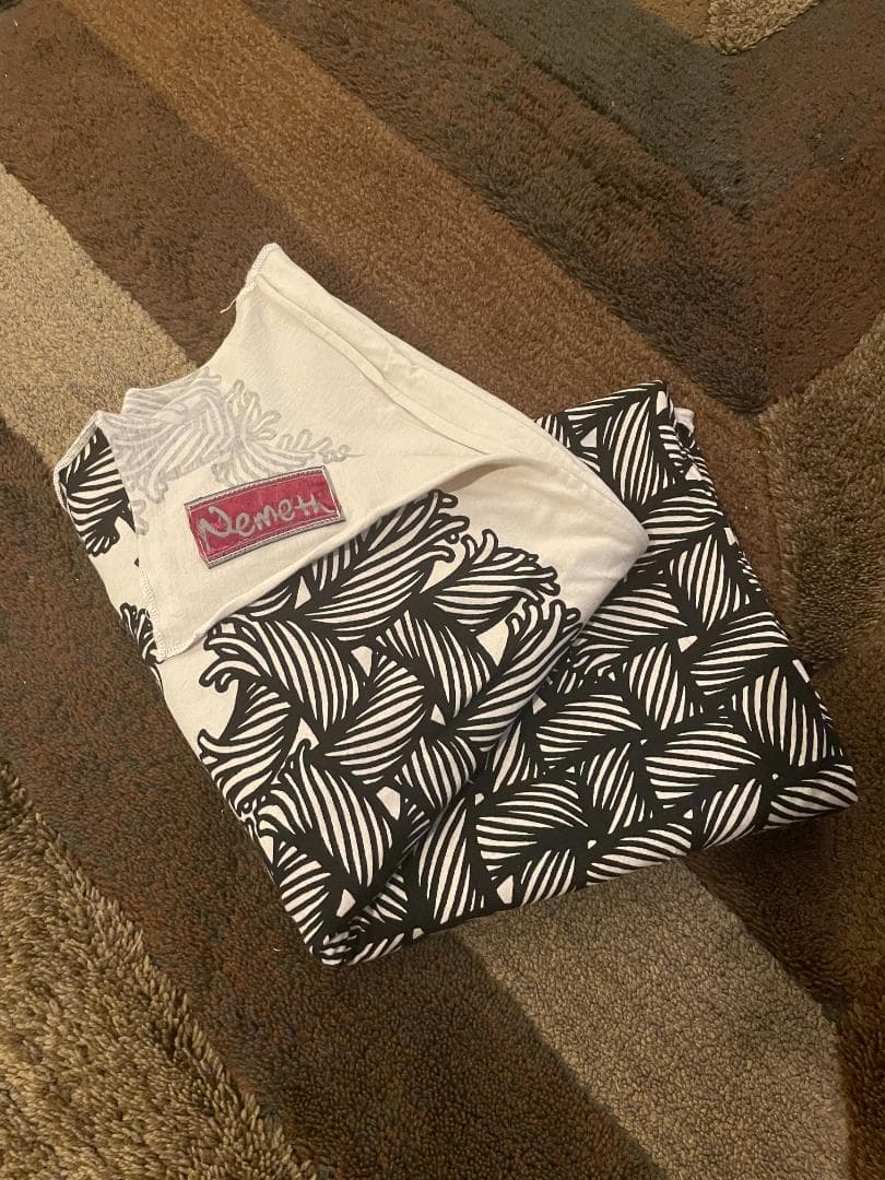 【美品】クリストファー ネメス 縄柄 大判ストール