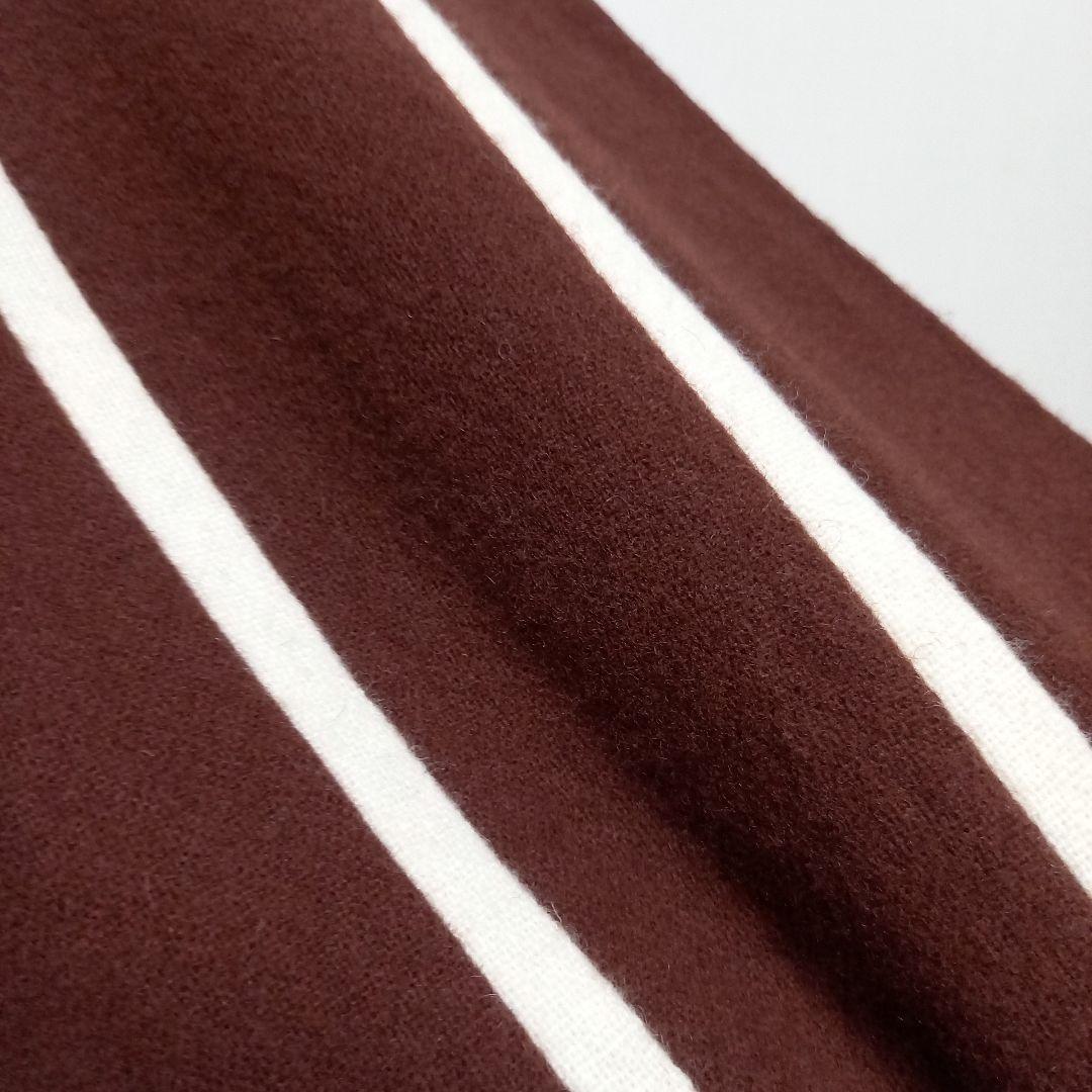 美品 英国製 J.PRESS ブラウン大学 カレッジスカーフ スクールマフラー