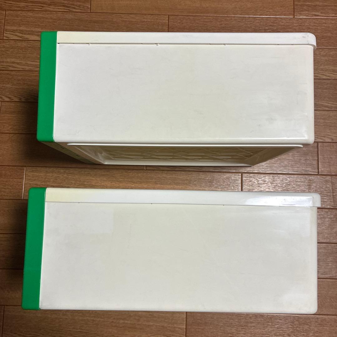 けろけろけろっぴ　収納ケース2個 1991年製　平成レトロ