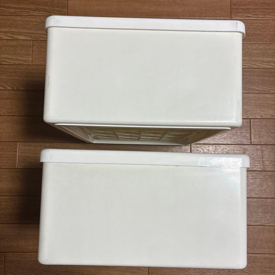 けろけろけろっぴ　収納ケース2個 1991年製　平成レトロ