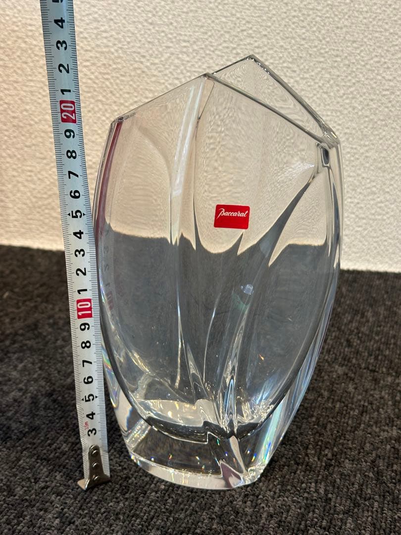 未使用保管 Baccarat バカラ RRIGOT リゴット クリスタル花瓶