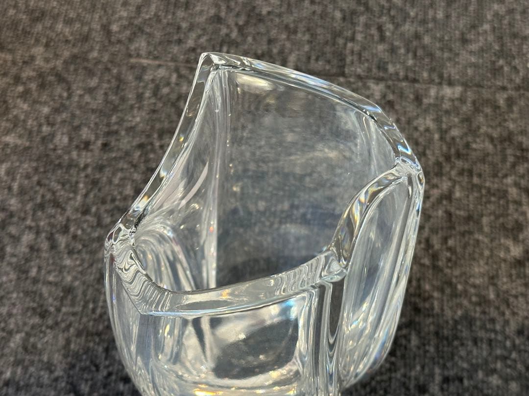 未使用保管 Baccarat バカラ RRIGOT リゴット クリスタル花瓶