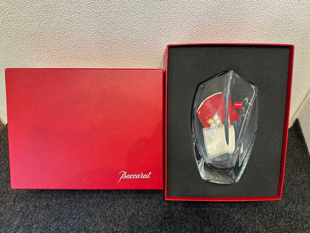 未使用保管 Baccarat バカラ RRIGOT リゴット クリスタル花瓶