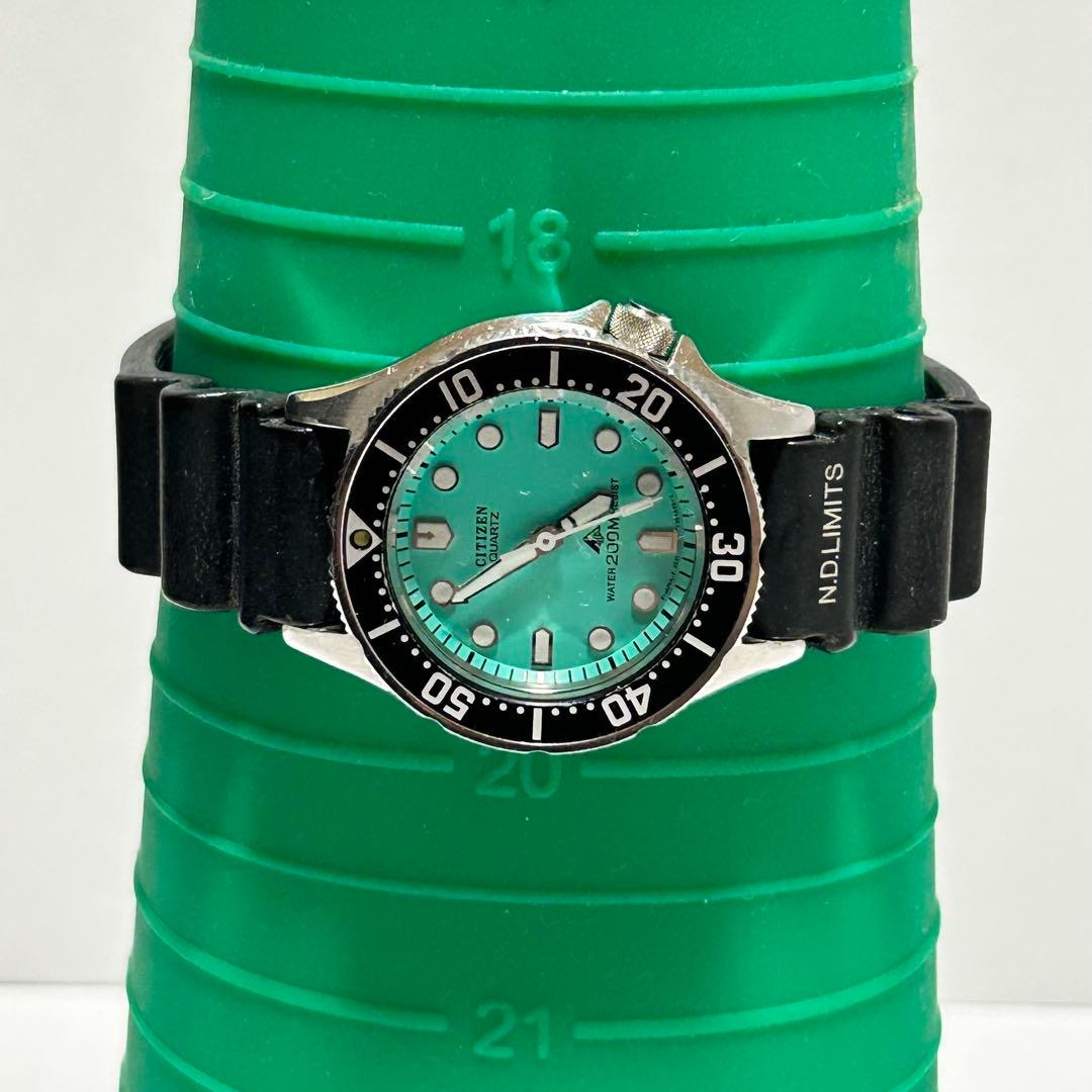 稼働/新品電池 CITIZEN ダイバー プロマスター ターコイズブルー