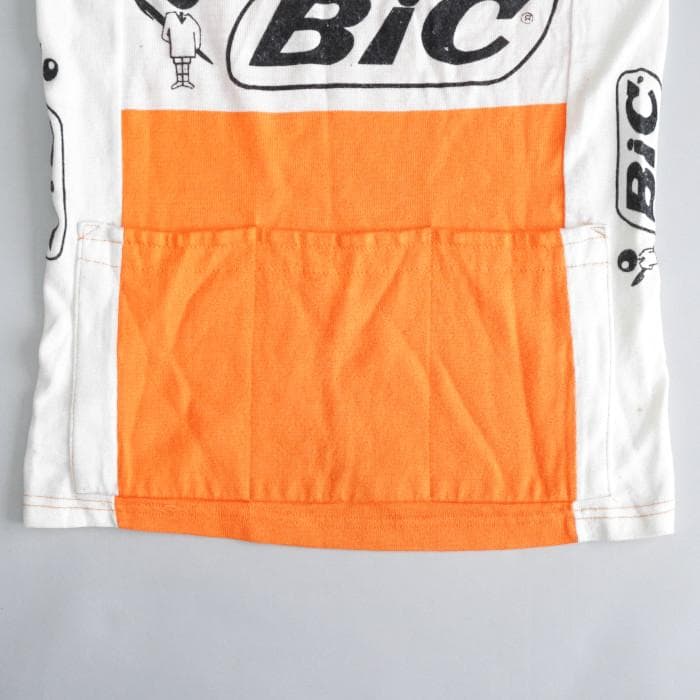 70sビンテージ フランス製 ツールドフランス Bic 半袖サイクルジャージ