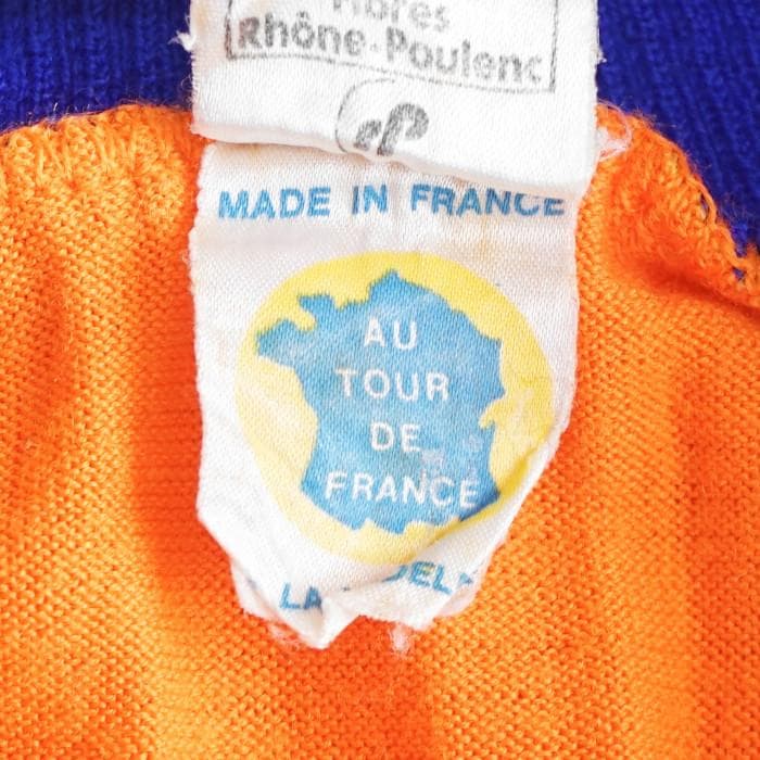 70sビンテージ フランス製 ツールドフランス Bic 半袖サイクルジャージ