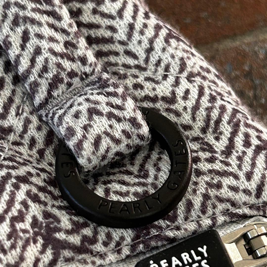 【PEARLY GATES】ダイヤキルトヘリンボーン シンサレート　中綿パンツ