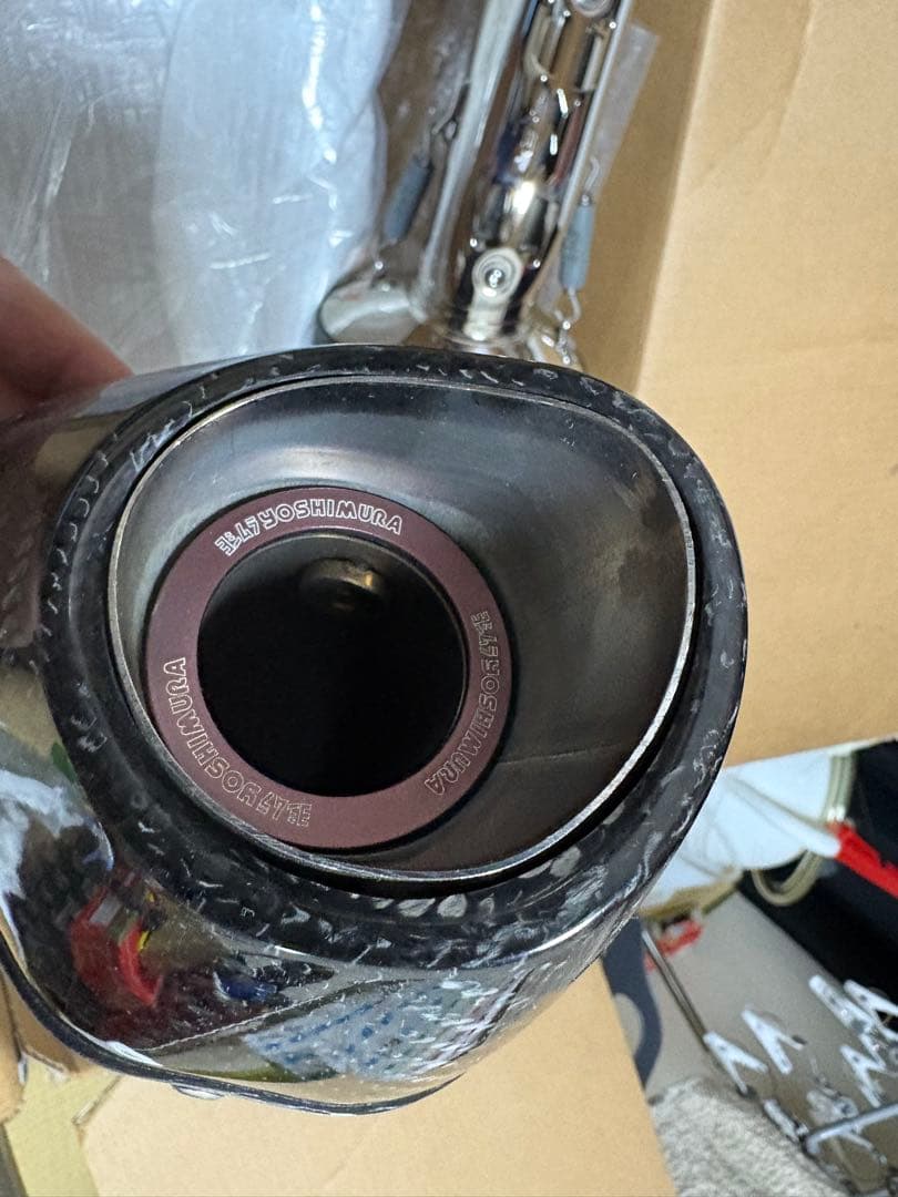 ヨシムラ USA R77 カーボンデュアルマフラー GSX-R1000