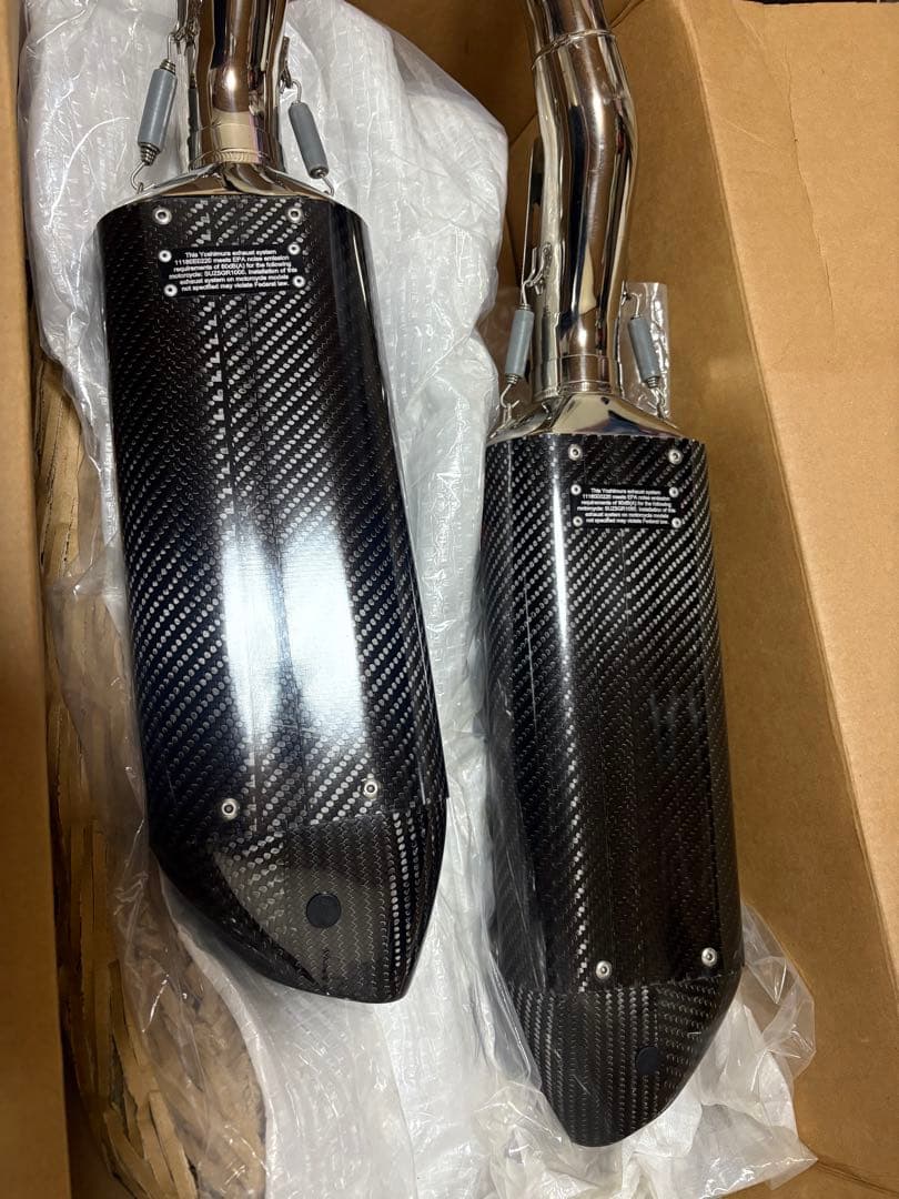 ヨシムラ USA R77 カーボンデュアルマフラー GSX-R1000