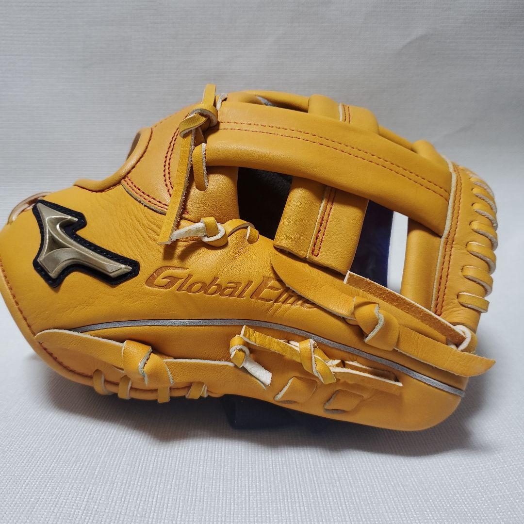 ミズノ グローバルエリート 軟式グローブ サイズ9 [やや色焼けあり]