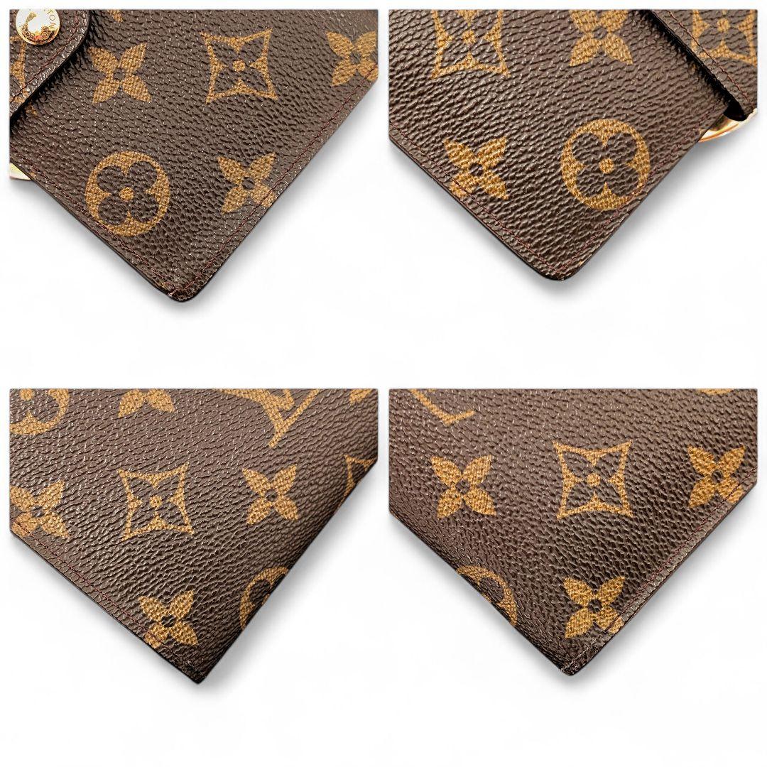 良品 ルイヴィトン モノグラム ポルトモネ ビエ ヴィエノワ 折り財布 がま口