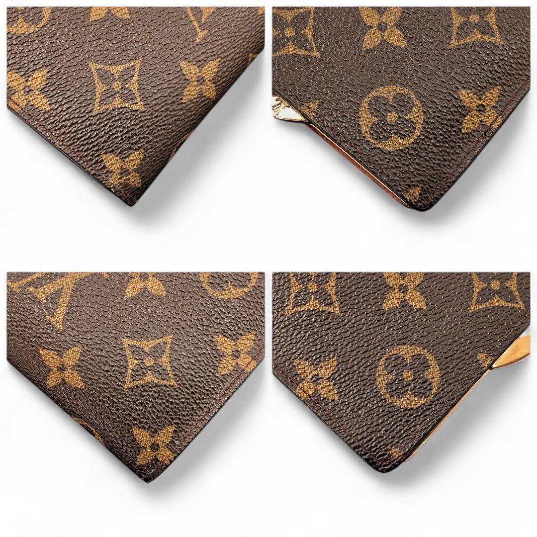 良品 ルイヴィトン モノグラム ポルトモネ ビエ ヴィエノワ 折り財布 がま口