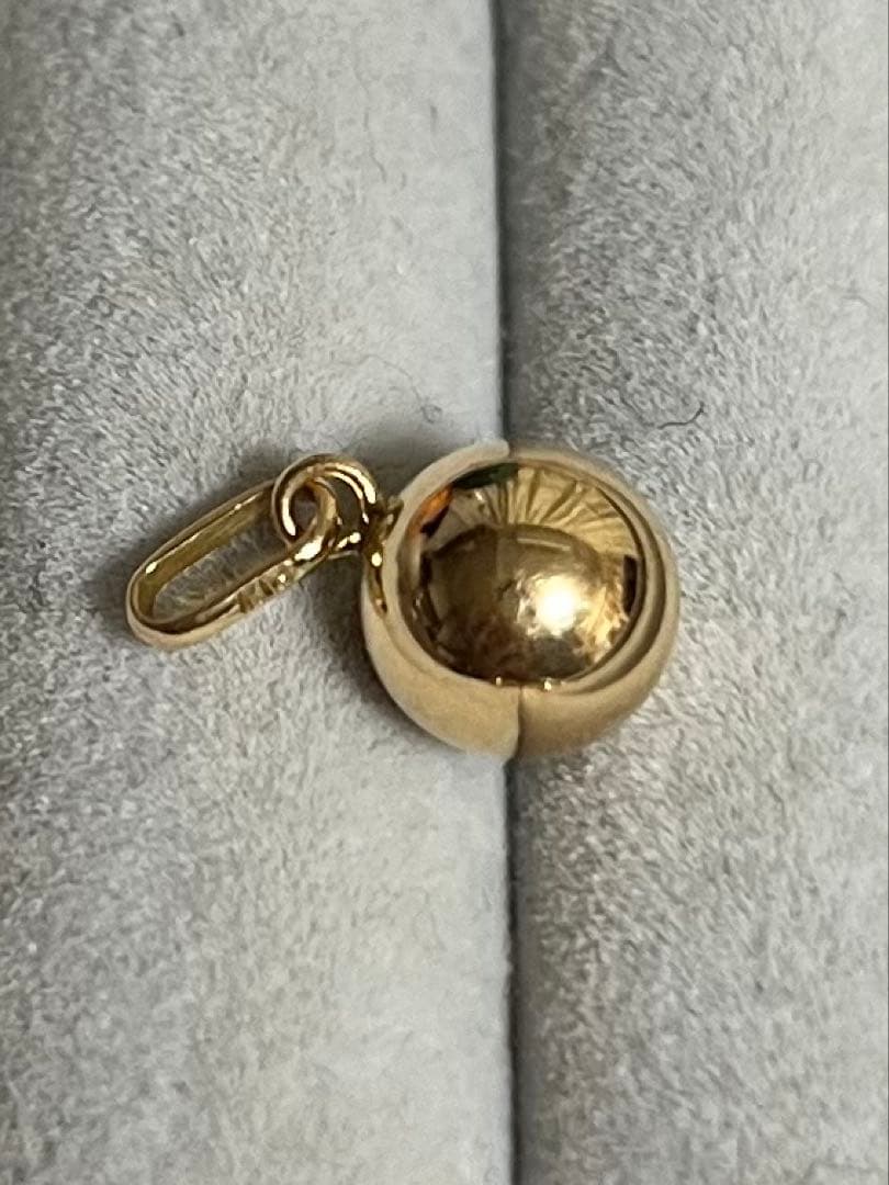 り*こ様 k18YG真珠　ペンダントトップ0.57g