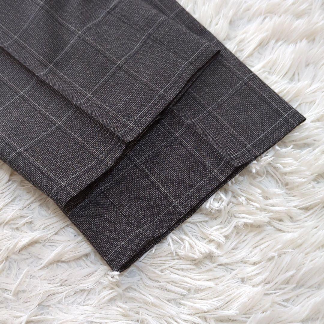 未使用級 L ヒルトン グアベロ スーパー130s グレンチェック セットアップ