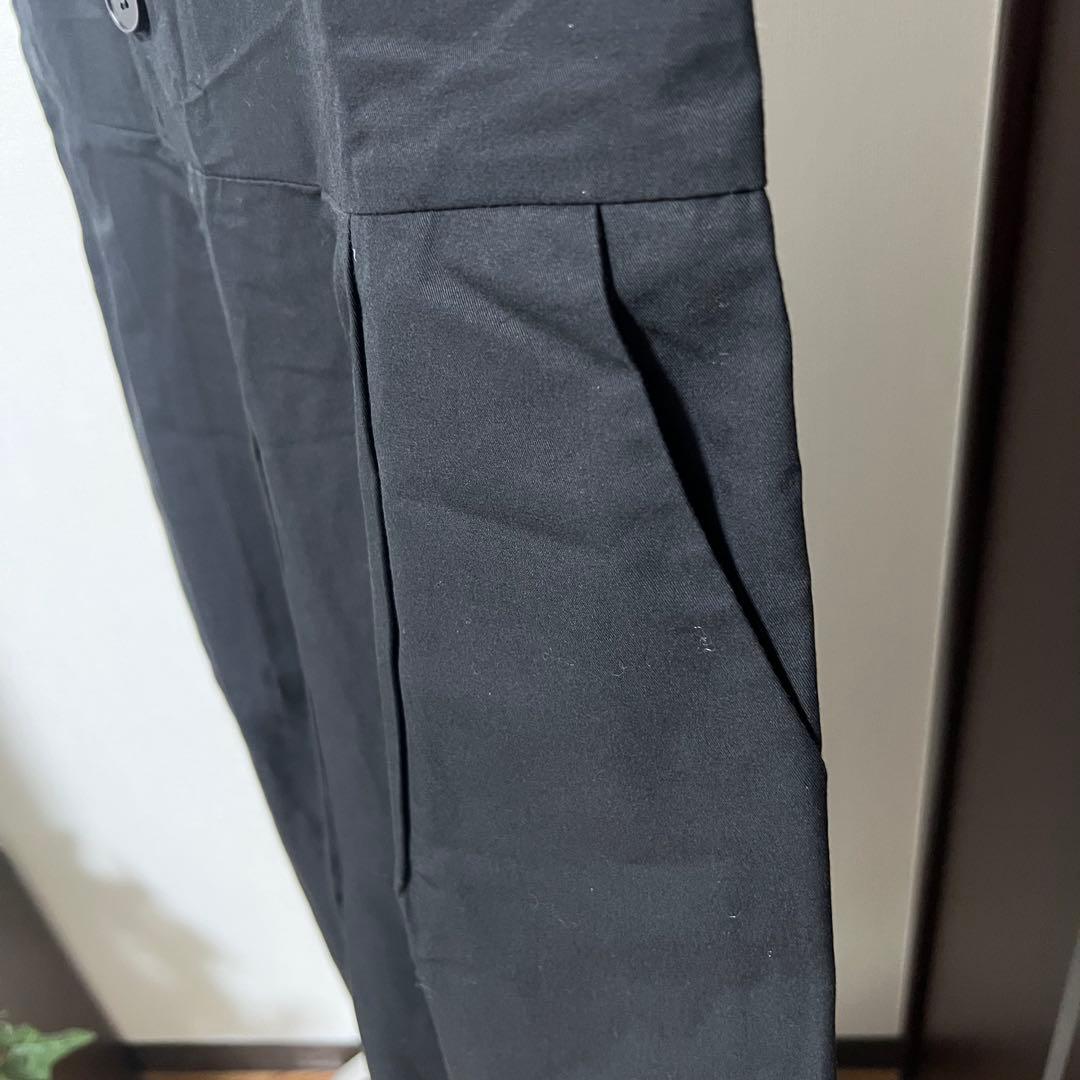 poet フリルスリーブオールインワンブラック新品未使用