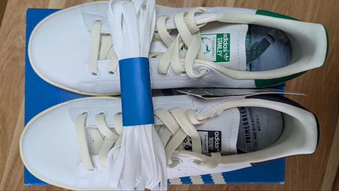 スタンスミス FY1794　24.5cm ネイビー＆グリーン