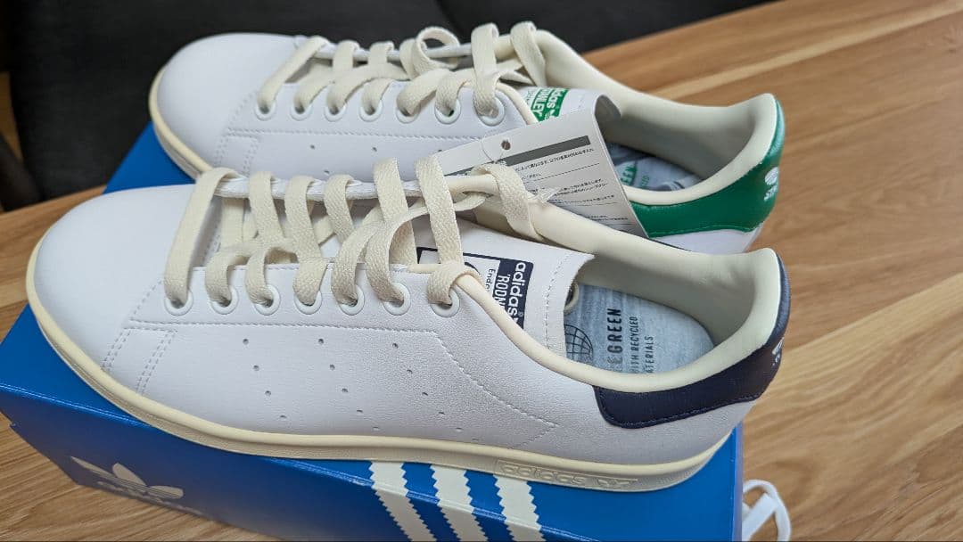 スタンスミス FY1794　24.5cm ネイビー＆グリーン