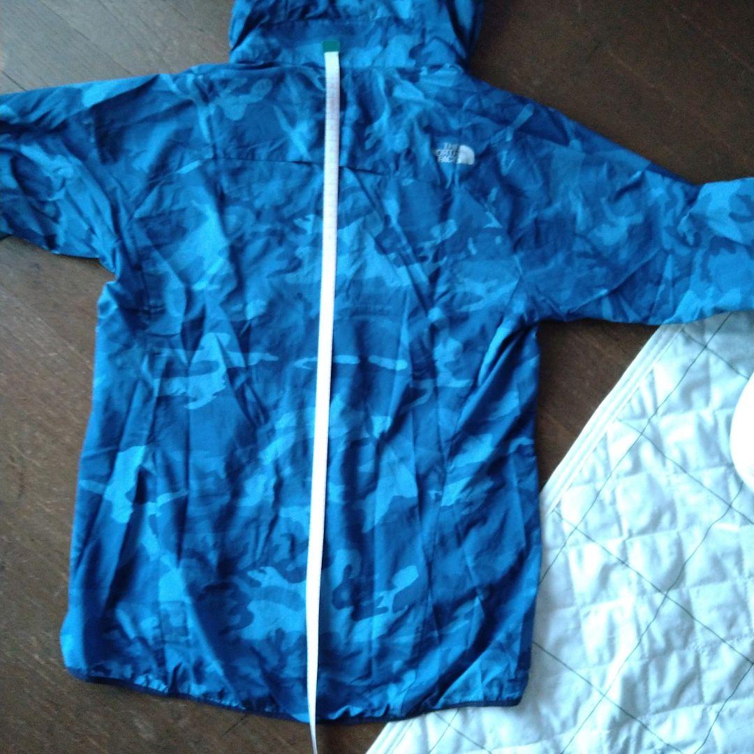 THE NORTH FACE 青迷彩 M ウィンドブレーカー