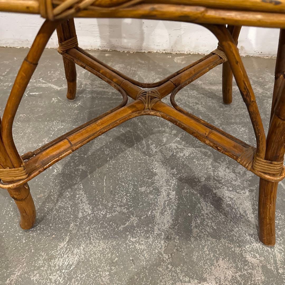 年末年始saleヴィンテージ　カフェチェア　ラタンチェア