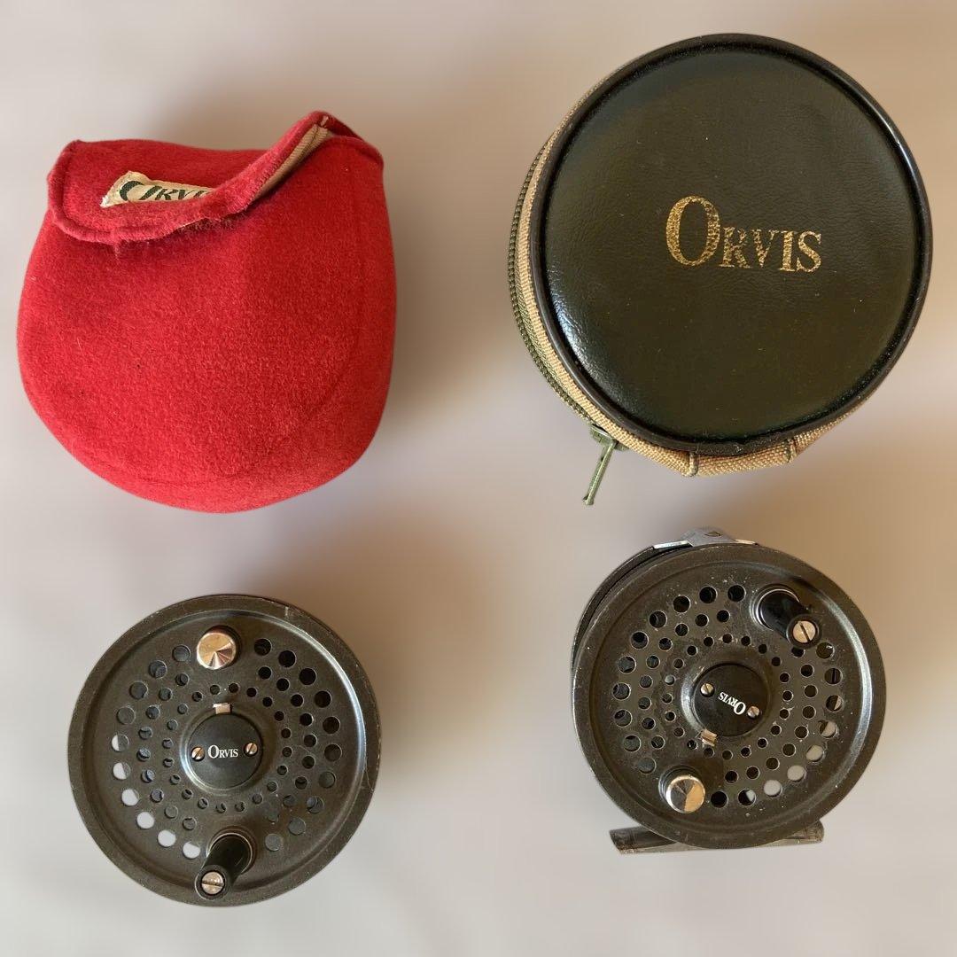 オービス バテンキル ディスク 7/8 替えスプール付き 中古フライリール